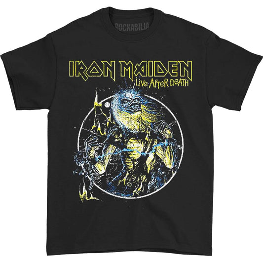 Iron Maiden Live After Death Slim Fit T-shirt Front