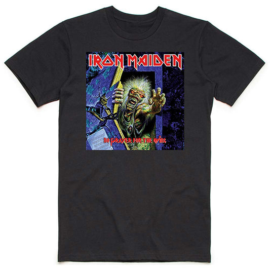 Iron Maiden No Prayer For The Dying Slim Fit T-shirt Front