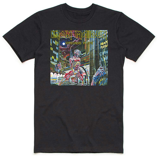Iron Maiden Somewhere In Time Box Slim Fit T-shirt Front