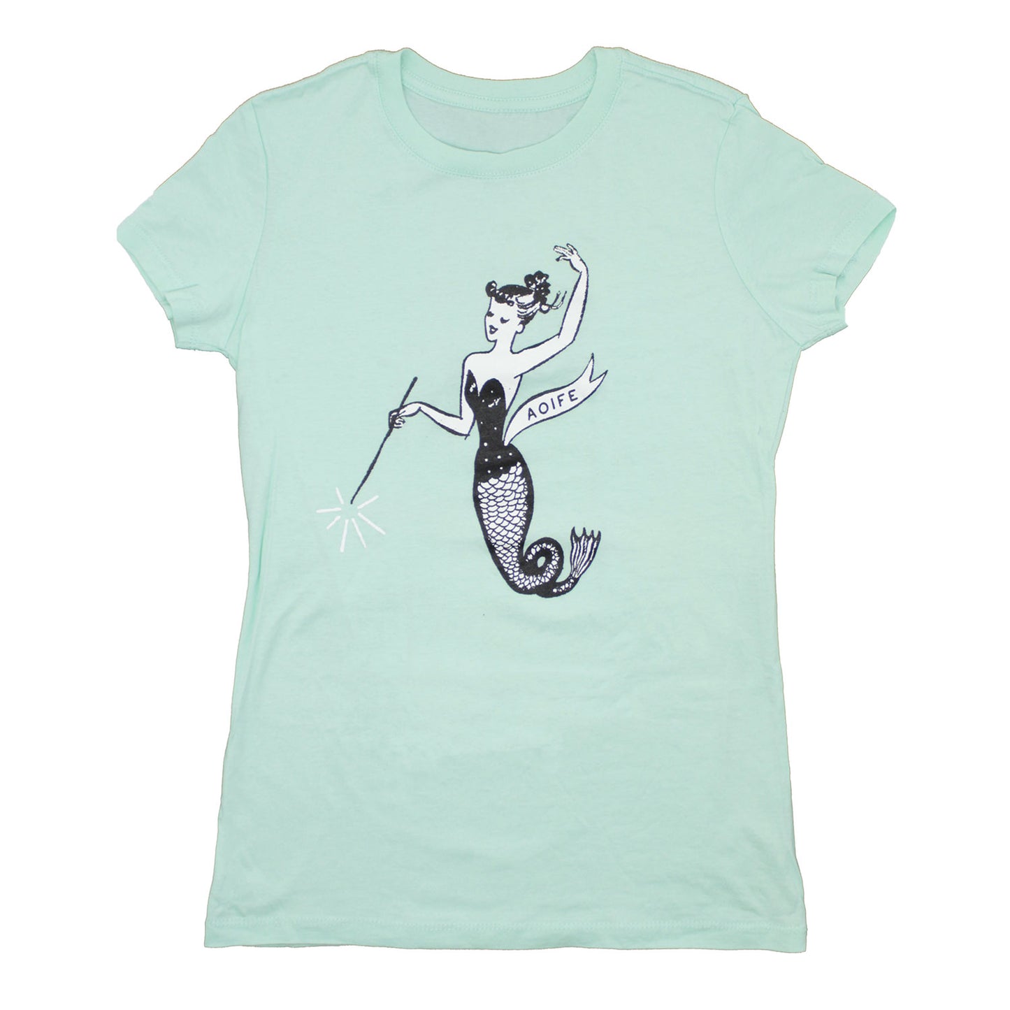 Girl's Mermaid T-shirt Girl's T-shirt Junior Top