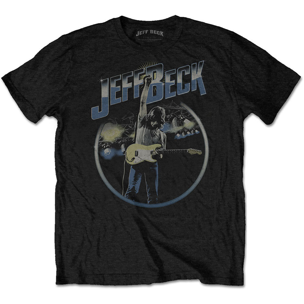 Jeff Beck Circle Stage Slim Fit T-shirt Front