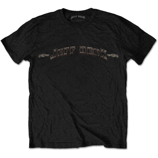 Jeff Beck Vintage Logo Slim Fit T-shirt Front