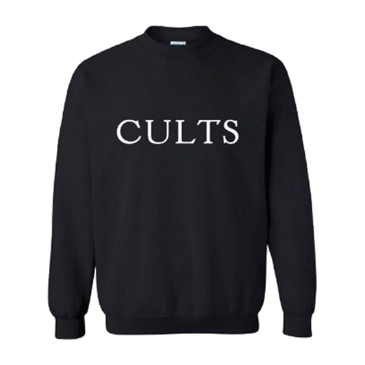 Cults White Text Sweatshirt