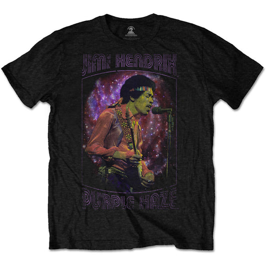 Jimi Hendrix Purple Haze Frame Slim Fit T-shirt Front