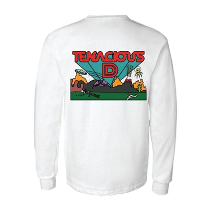 Tenacious D Alien Long Sleeve Back