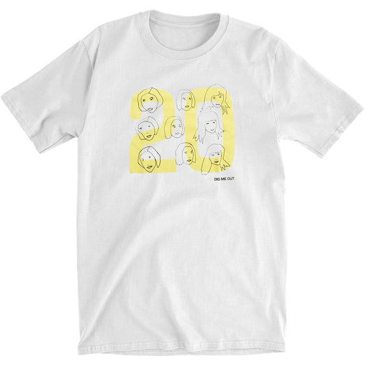 Sleater-Kinney DMO 20th Anniversary Slim Fit T-shirt Front