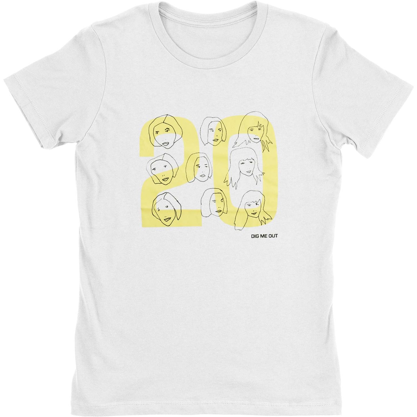 Girl's Dig Me Out 20th Anniversary Tee Junior Top