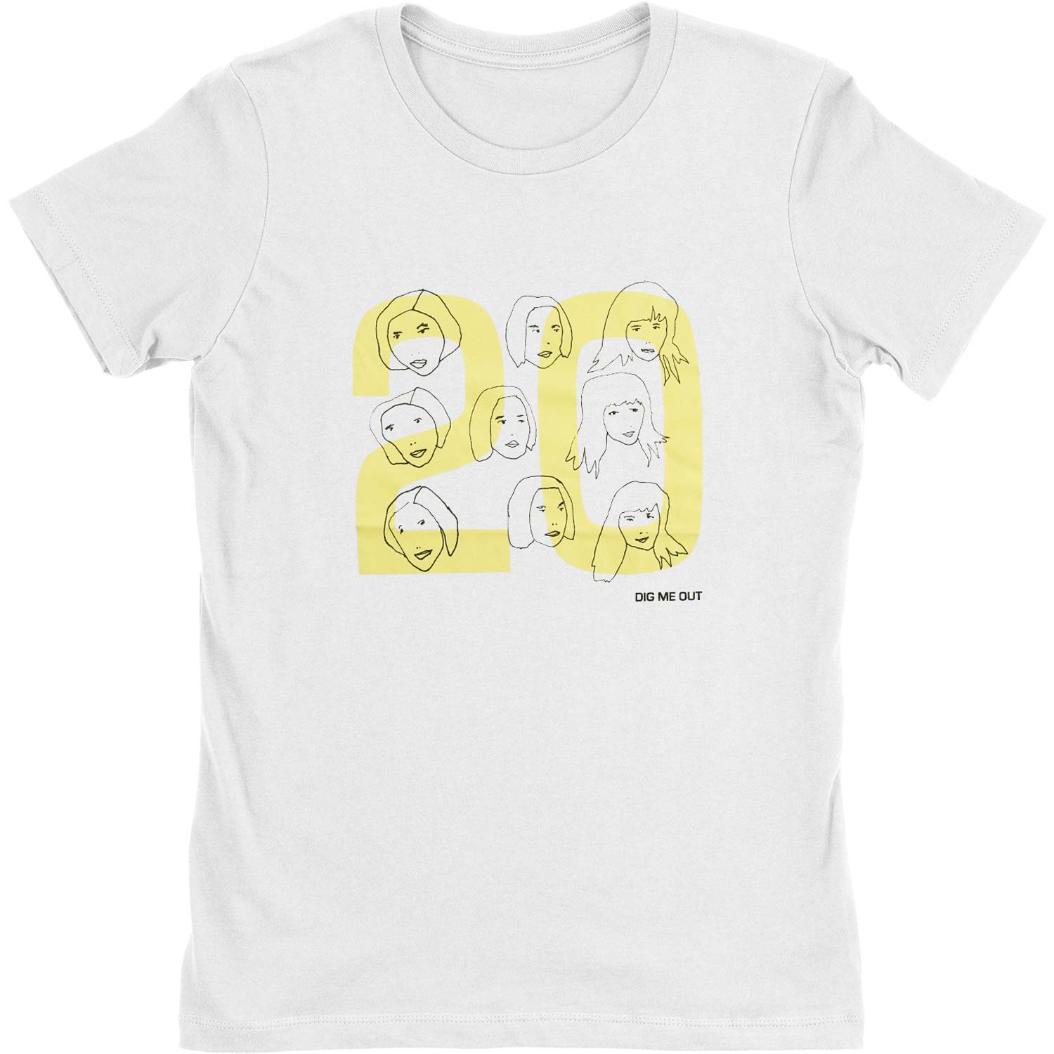 Girl's Dig Me Out 20th Anniversary Tee Junior Top