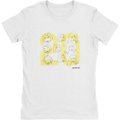 Girl's Dig Me Out 20th Anniversary Tee Junior Top