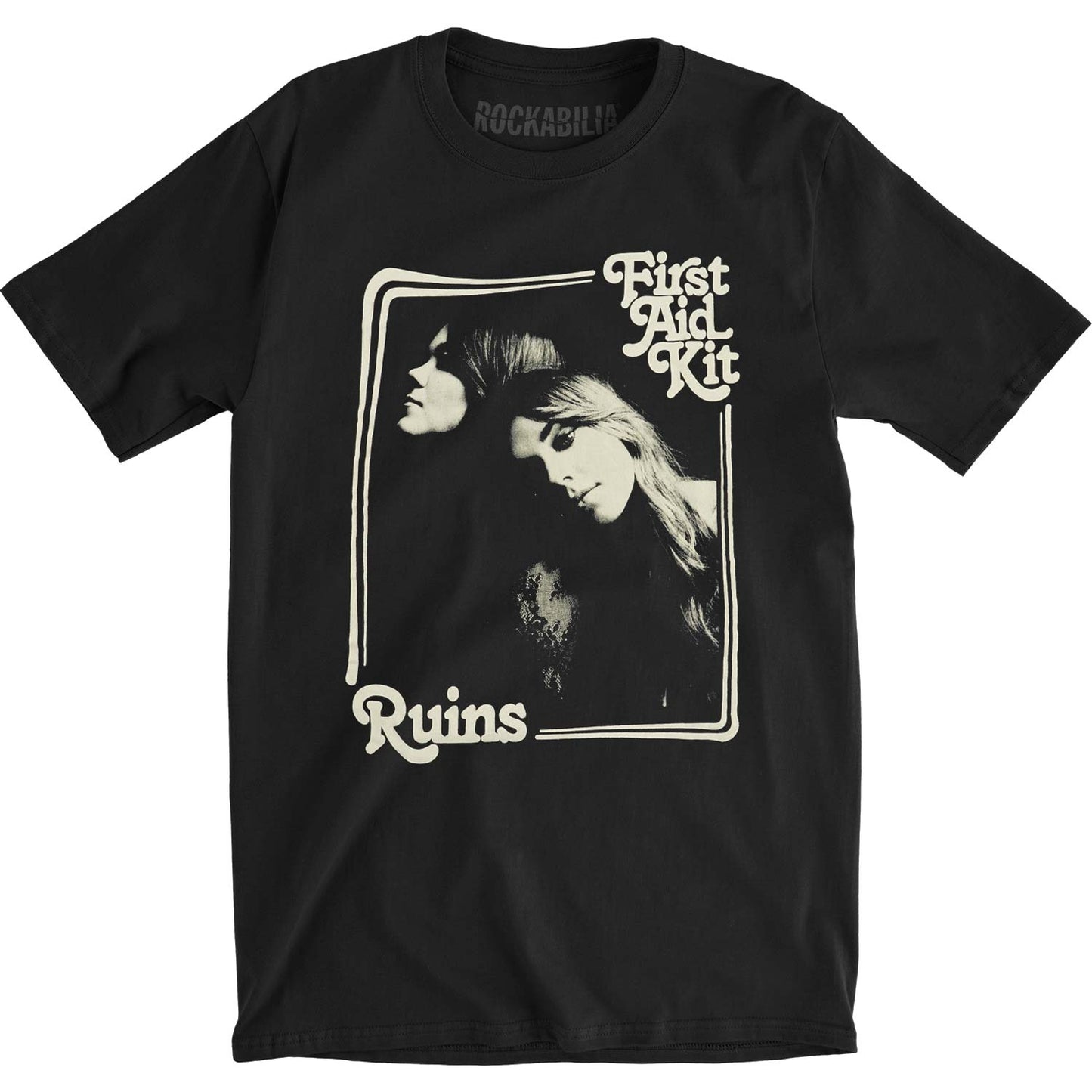 First Aid Kit Ruins Slim Fit T-shirt Front