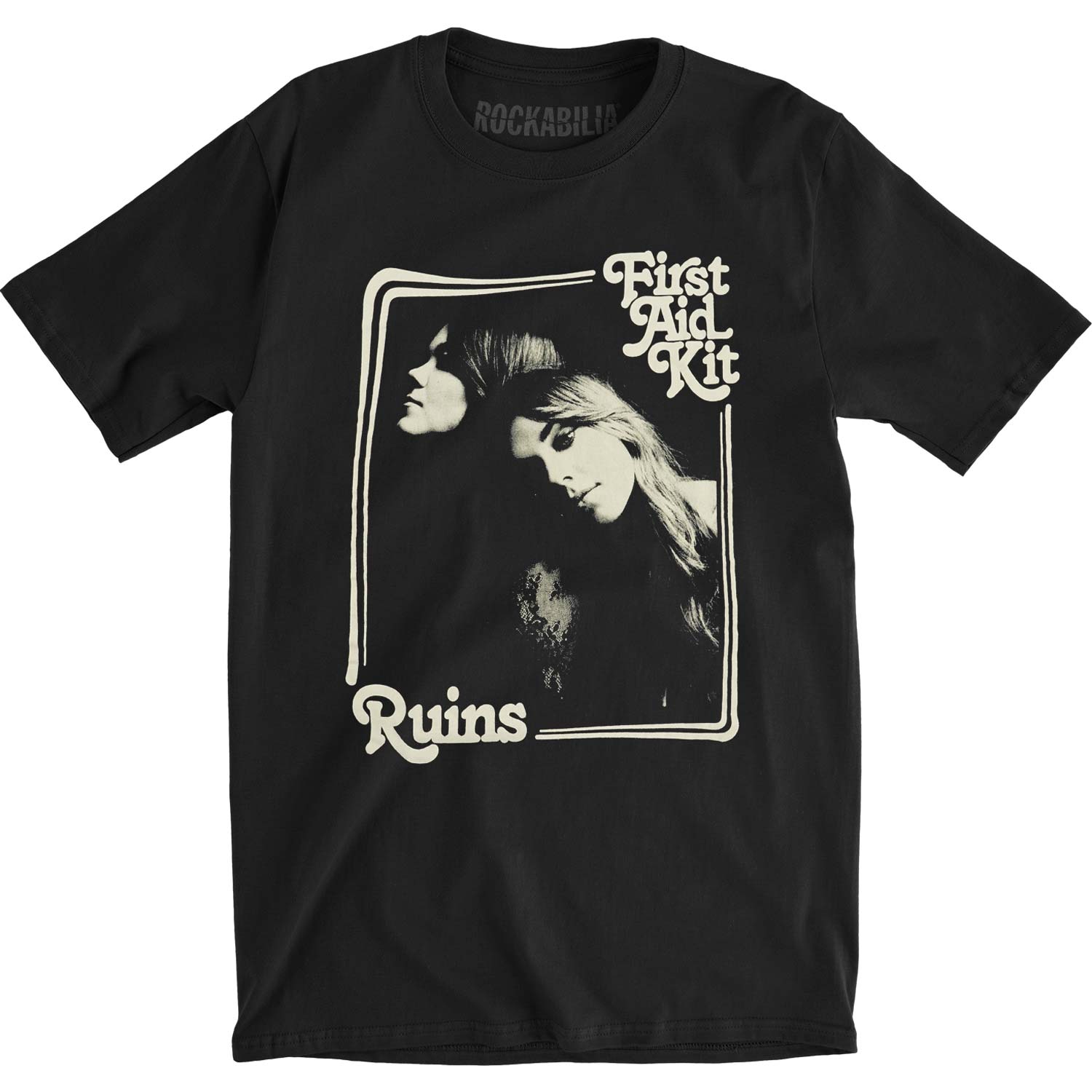 First Aid Kit Ruins Slim Fit T-shirt Front
