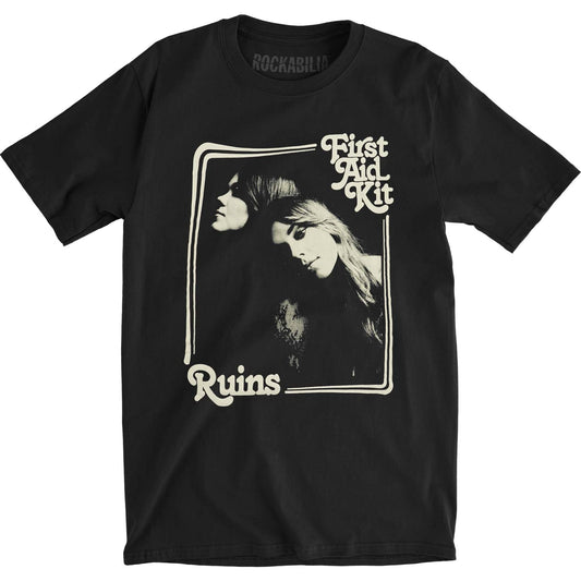 First Aid Kit Ruins Slim Fit T-shirt Front