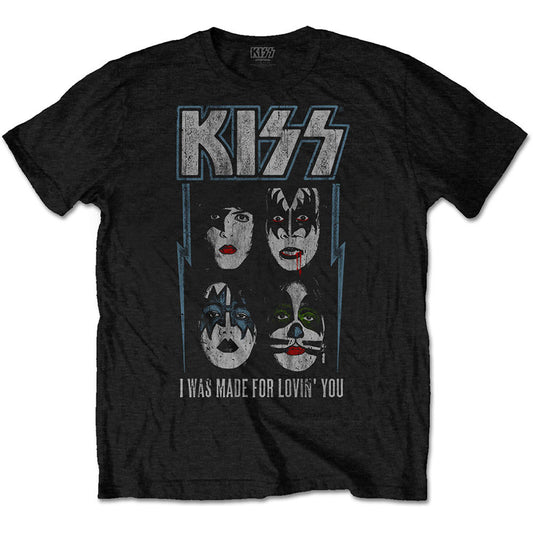 KISS Made For Lovin' You Slim Fit T-shirt Front