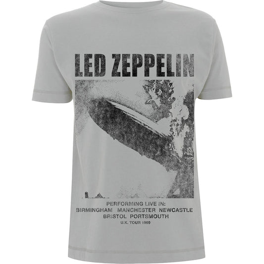 Led Zeppelin UK Tour '69 LZ1. Slim Fit T-shirt Front