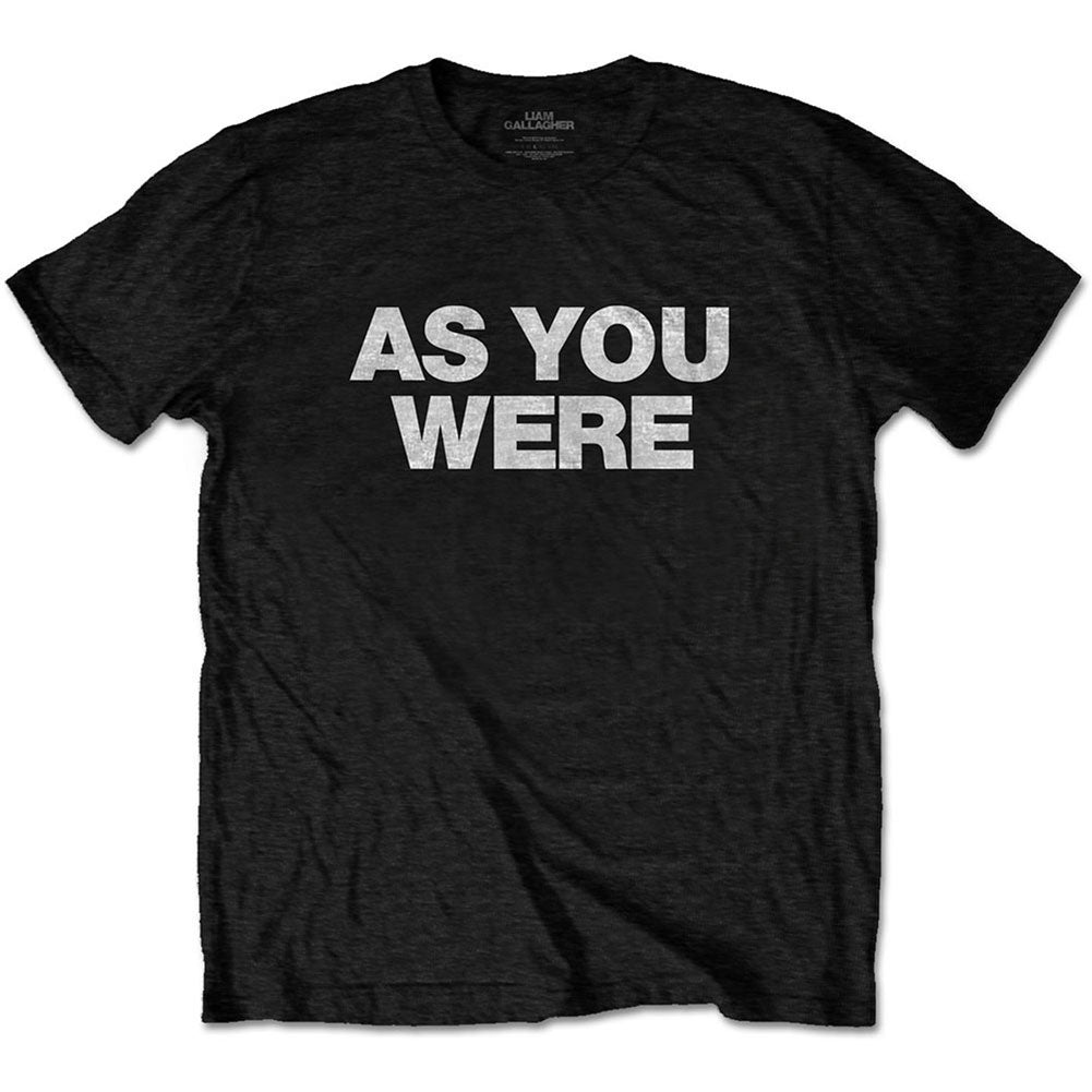 Liam Gallagher As You Were Slim Fit T-shirt Front