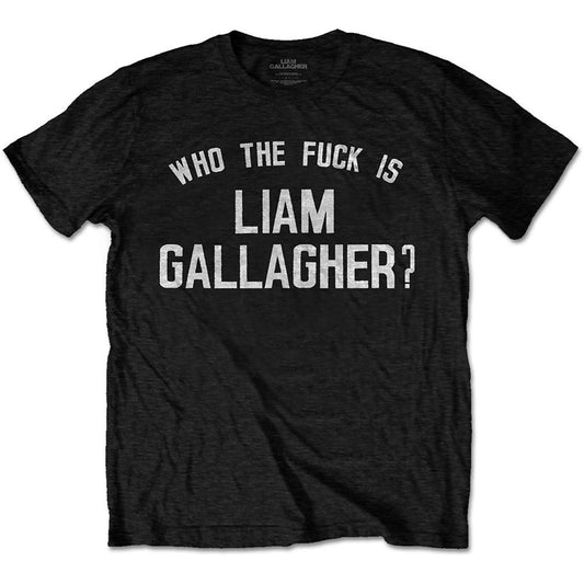 Liam Gallagher Who the Fuck... Slim Fit T-shirt Front