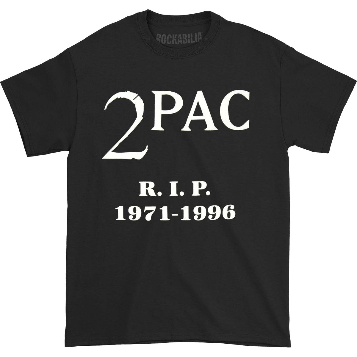 Tupac R.I.P. 1971-1996 T-shirt Front