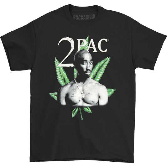 Tupac Leaf T-shirt Front