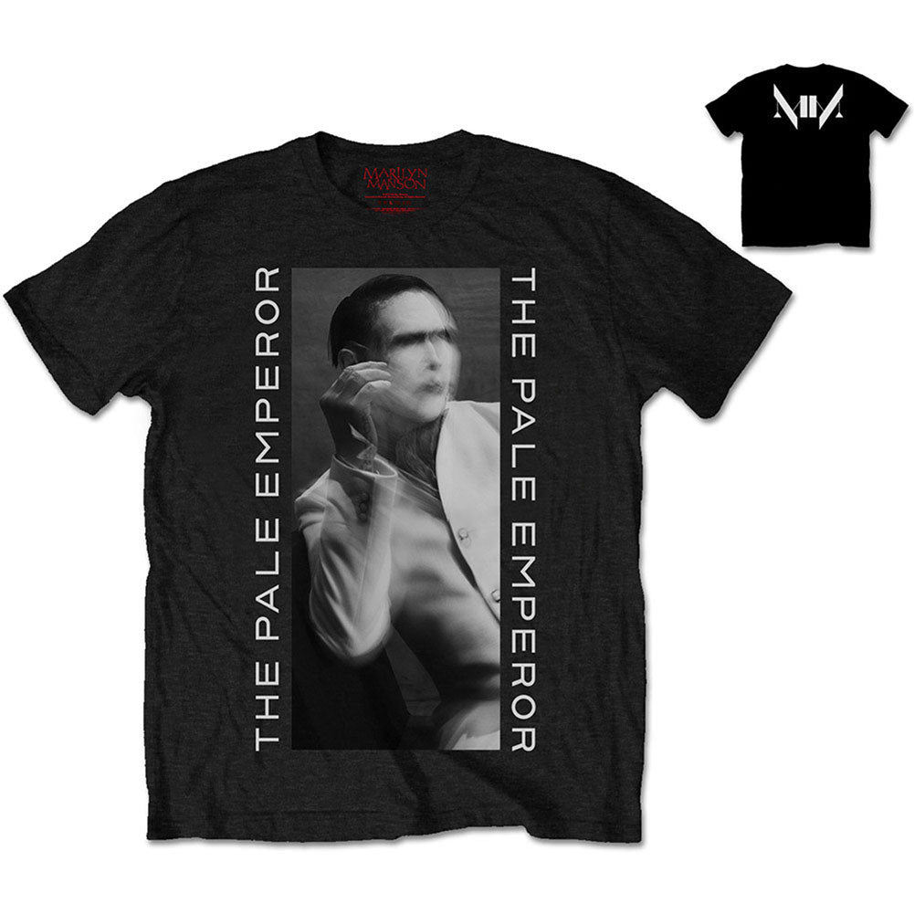 Marilyn Manson The Pale Emperor (Back Print) Slim Fit T-shirt Front
