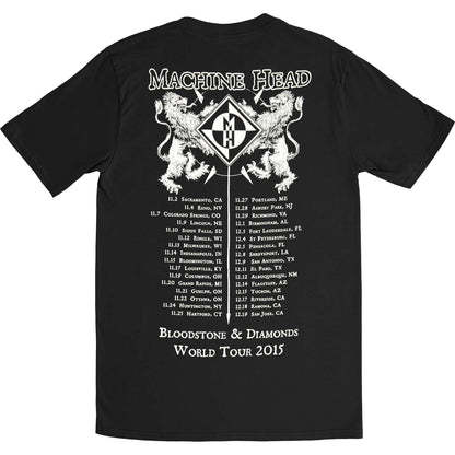 Machine Head Slim Fit T-shirt Back