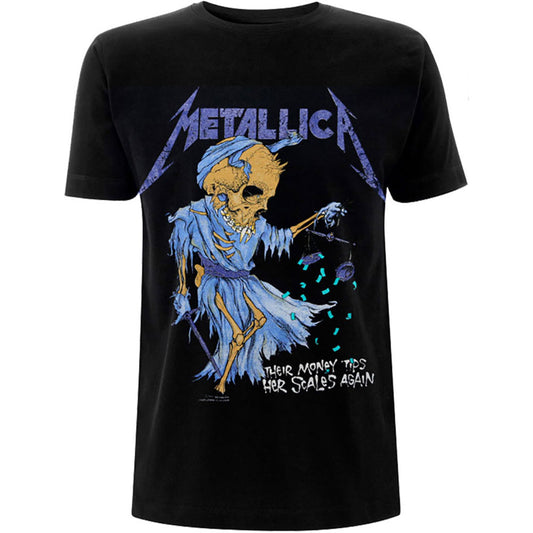 Metallica Doris (Back Print) Slim Fit T-shirt Front