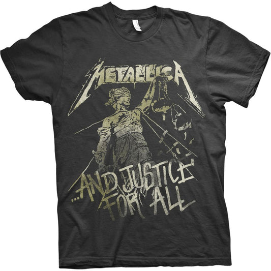 Metallica Justice Vintage Slim Fit T-shirt Front