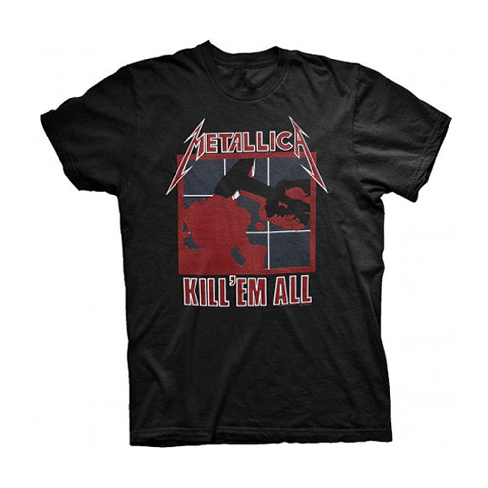 Metallica Kill 'Em All (Back Print) Slim Fit T-shirt Front