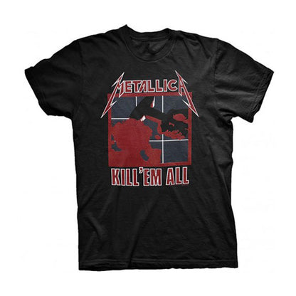 Metallica Kill 'Em All (Back Print) Slim Fit T-shirt Front