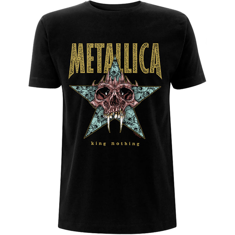 Metallica King Nothing (Back Print) Slim Fit T-shirt Front