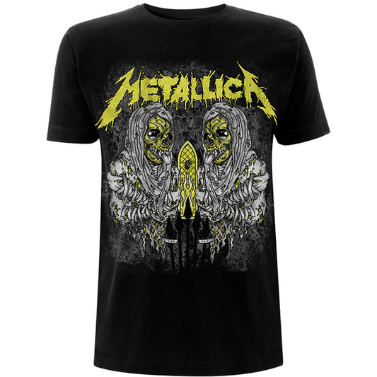 Metallica Sanitarium (Back Print) Slim Fit T-shirt Front