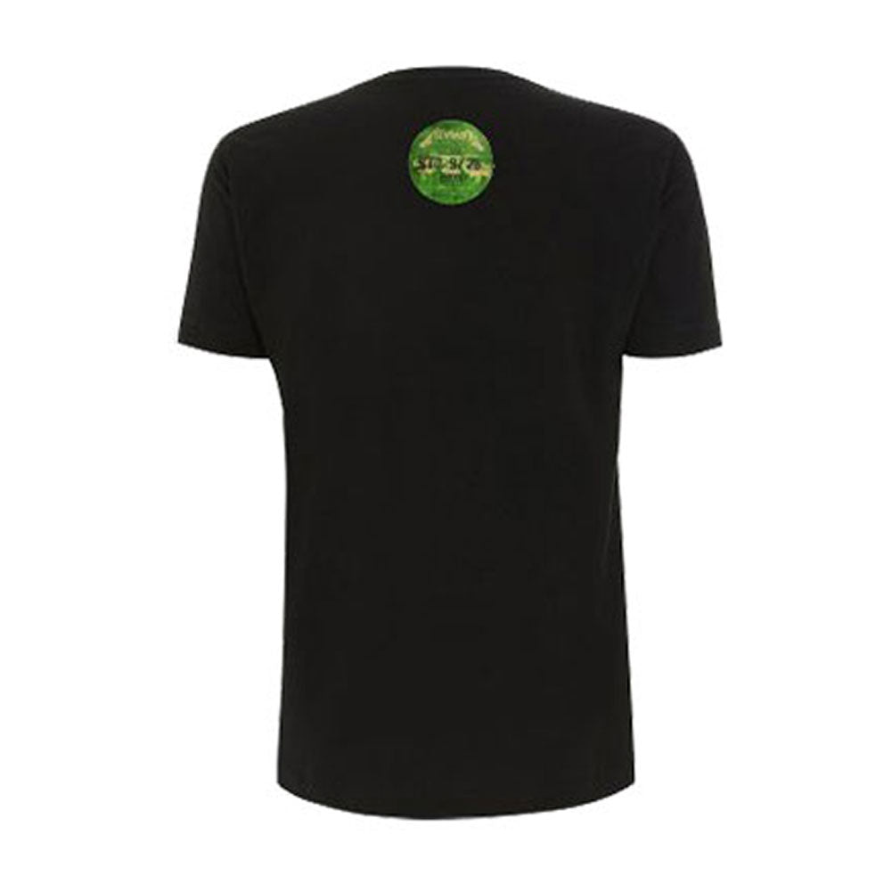 Metallica Stockholm '86. (Back Print) Slim Fit T-shirt Back