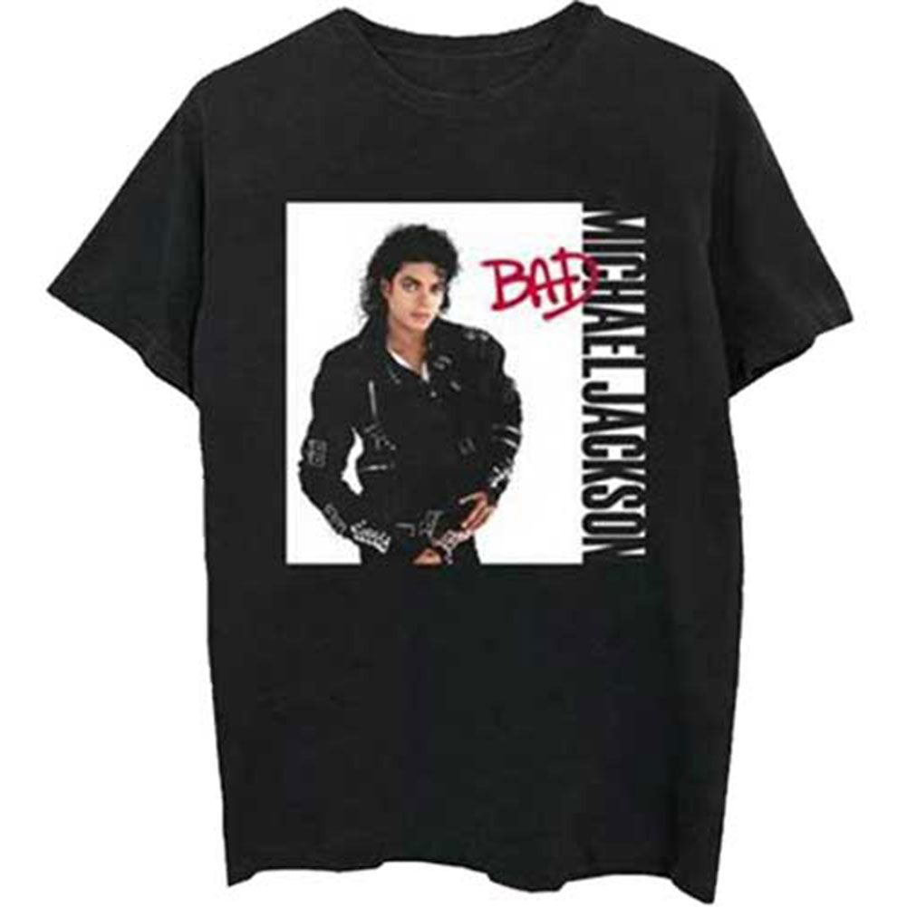 Michael Jackson Bad Slim Fit T-shirt Front