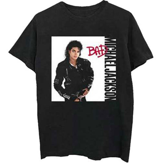 Michael Jackson Bad Slim Fit T-shirt Front
