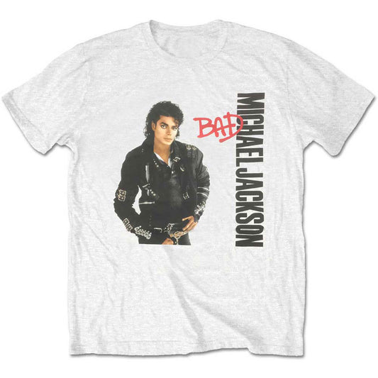 Michael Jackson Bad Slim Fit T-shirt Front