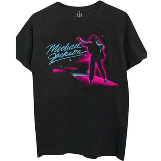 Michael Jackson Neon Slim Fit T-shirt Front