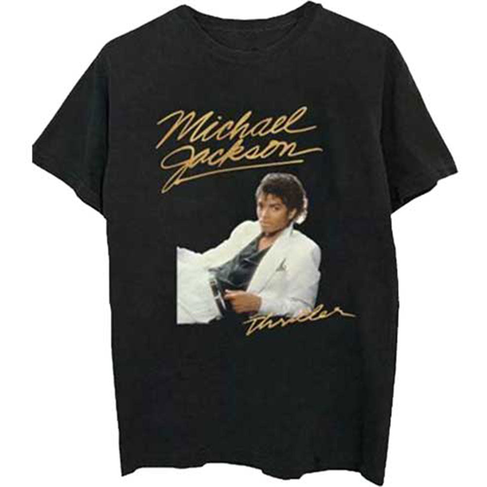 Michael Jackson Thriller White Suit Slim Fit T-shirt Front