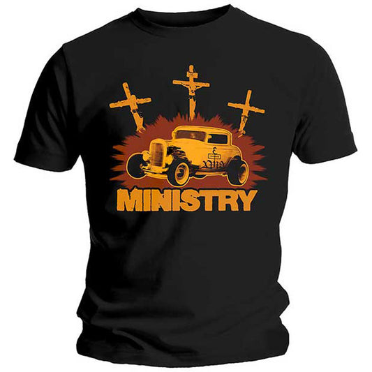 Ministry Hot Rod (Ex Tour Tee) Slim Fit T-shirt Front