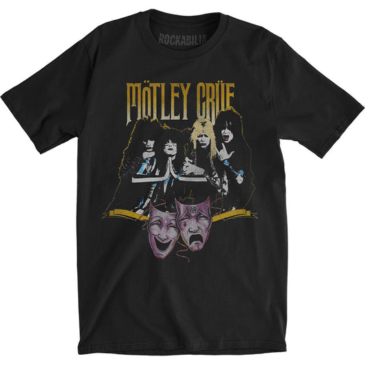 Motley Crue Theatre Vintage Slim Fit T-shirt Front