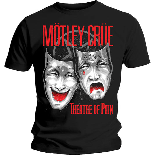 Motley Crue Theatre of Pain Cry Slim Fit T-shirt Front