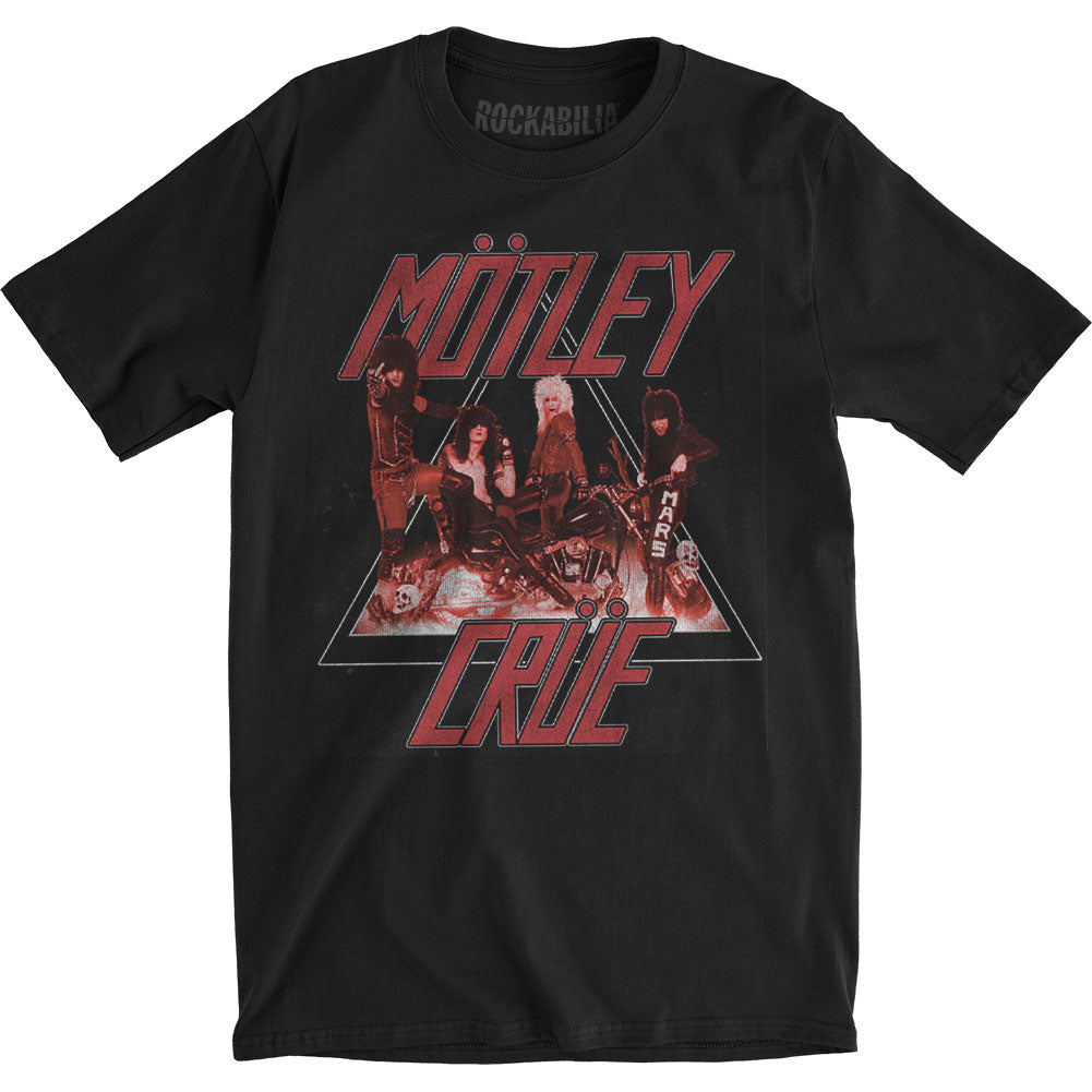 Motley Crue Too Fast Cycle Slim Fit T-shirt Front