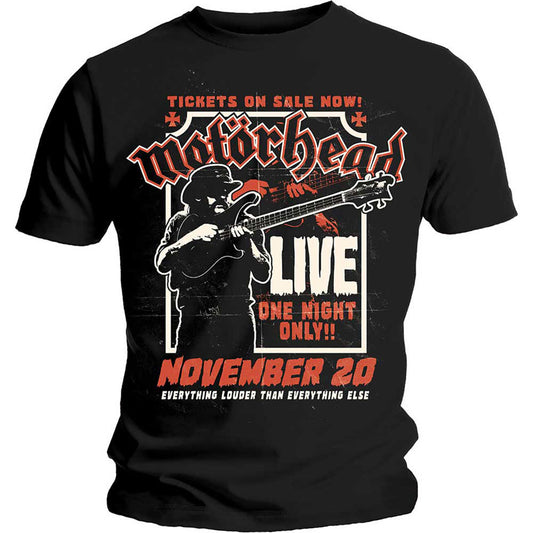 Motorhead Lemmy Firepower Slim Fit T-shirt Front