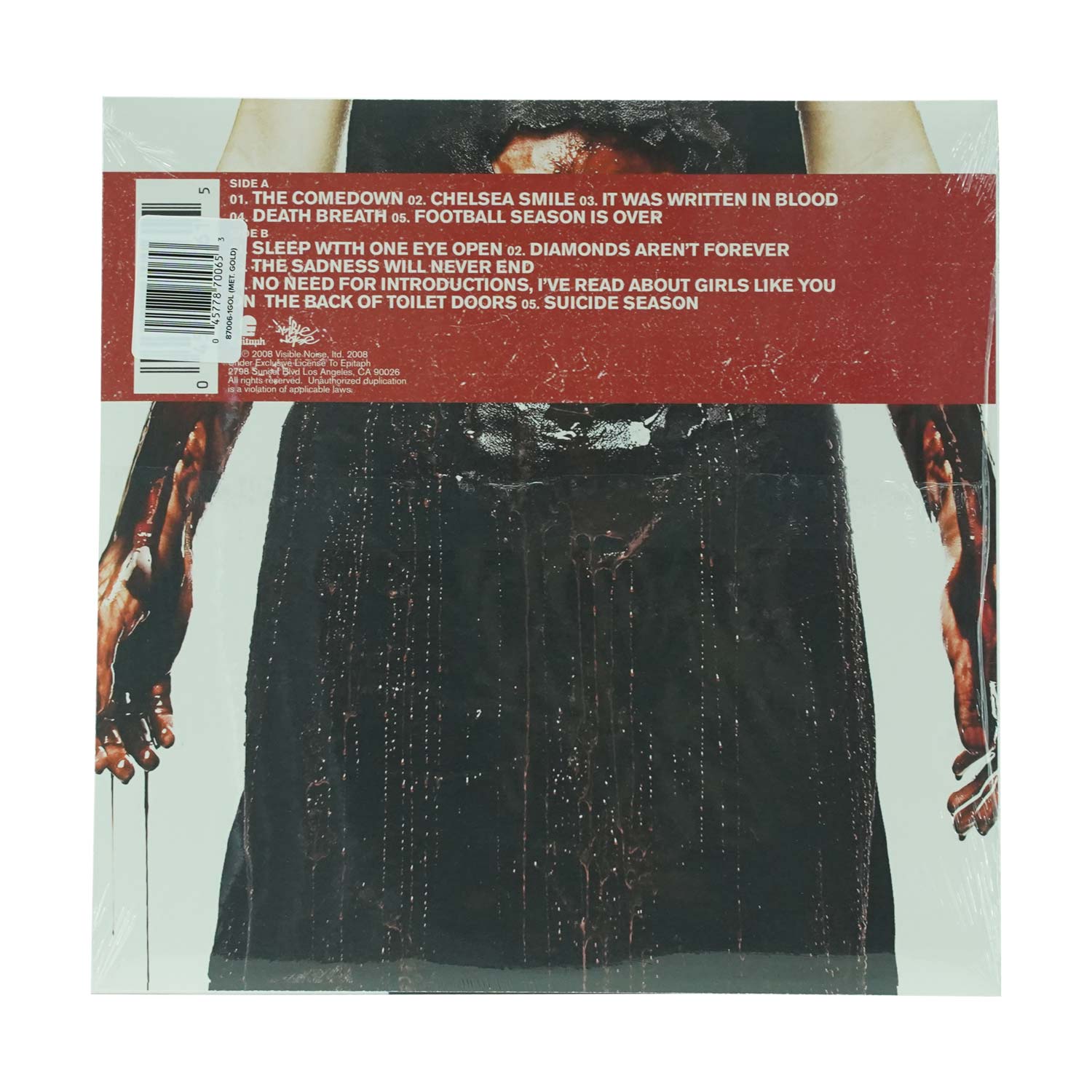 Official Bring Me The Horizon BMTH - Suicide Season LP (Black