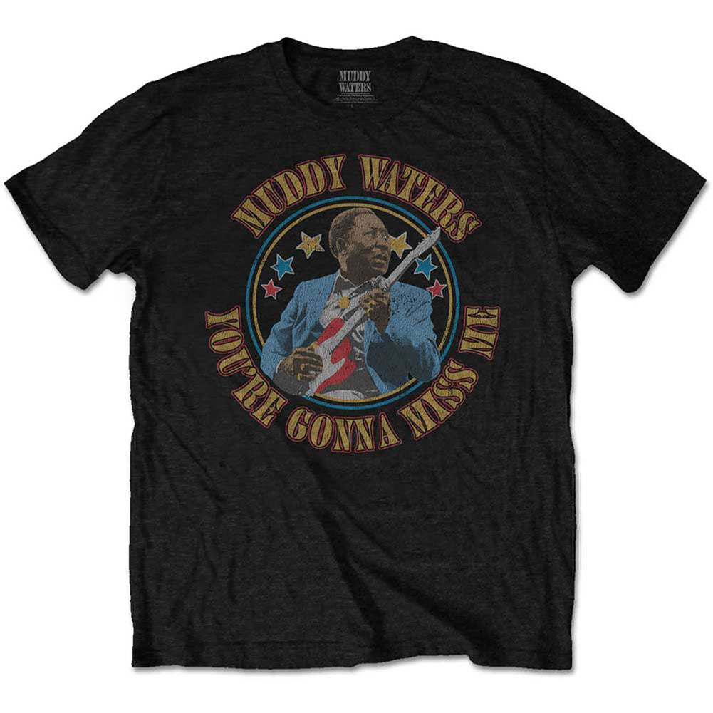 Muddy Waters Gonna Miss Me Slim Fit T-shirt Front