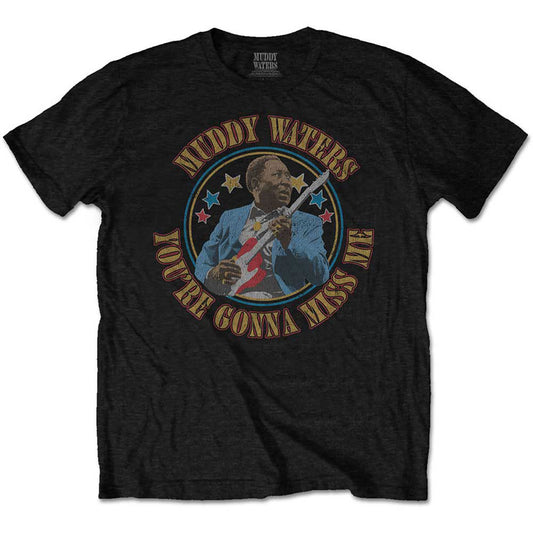 Muddy Waters Gonna Miss Me Slim Fit T-shirt Front