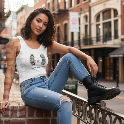 Black & White FF Logo WB Tank Womens Tank