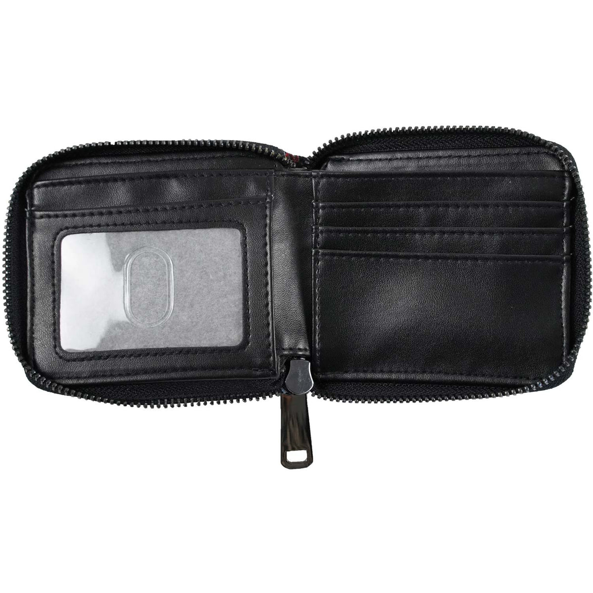 Slayer Pentagram Logo Zip Wallet Girls Wallet Back