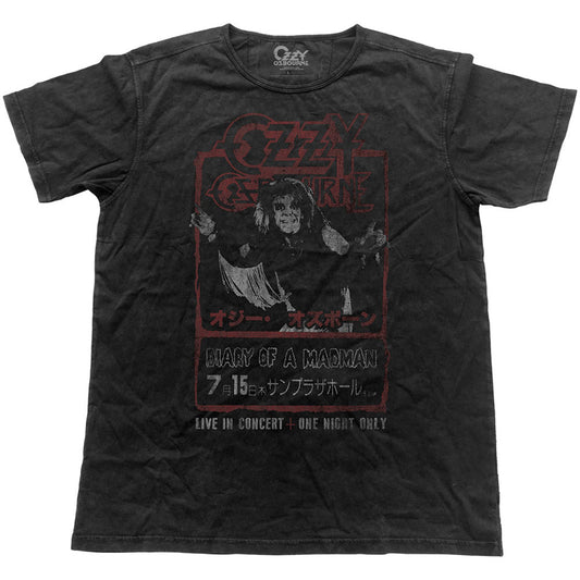 Ozzy Osbourne Japan Flyer (Vintage Finish) Vintage T-shirt Front