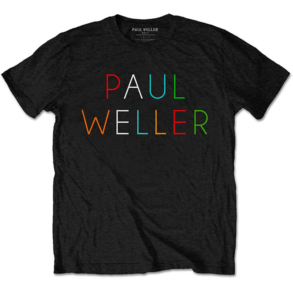 Paul Weller Milticolour Logo Slim Fit T-shirt Front