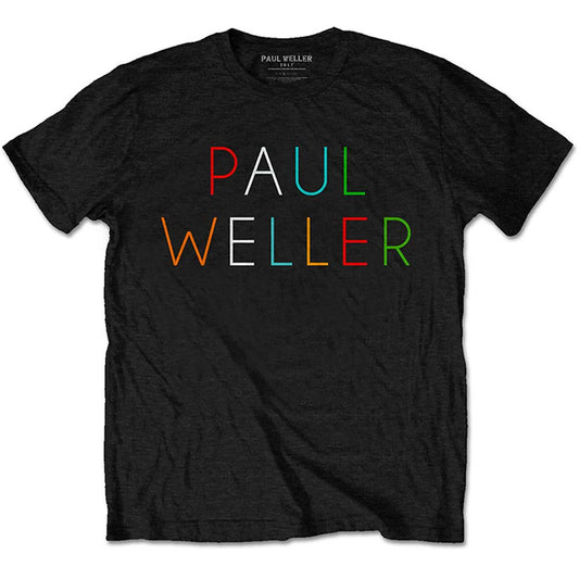 Paul Weller Milticolour Logo Slim Fit T-shirt Front