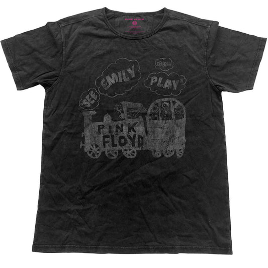 Pink Floyd Emily (Vintage Finish) Vintage T-shirt Front